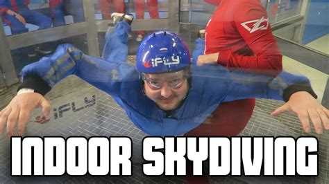 Indoor Skydiving Funny Video